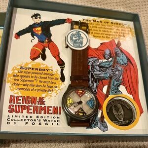 1993 vintage reign of Superman watch